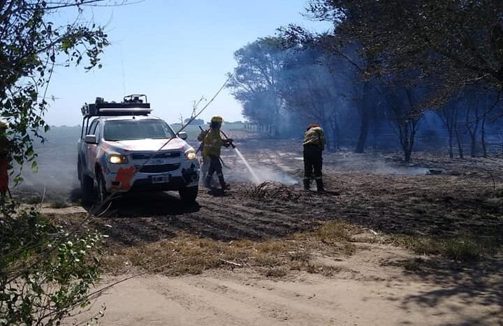 Incendio rural Arroyito