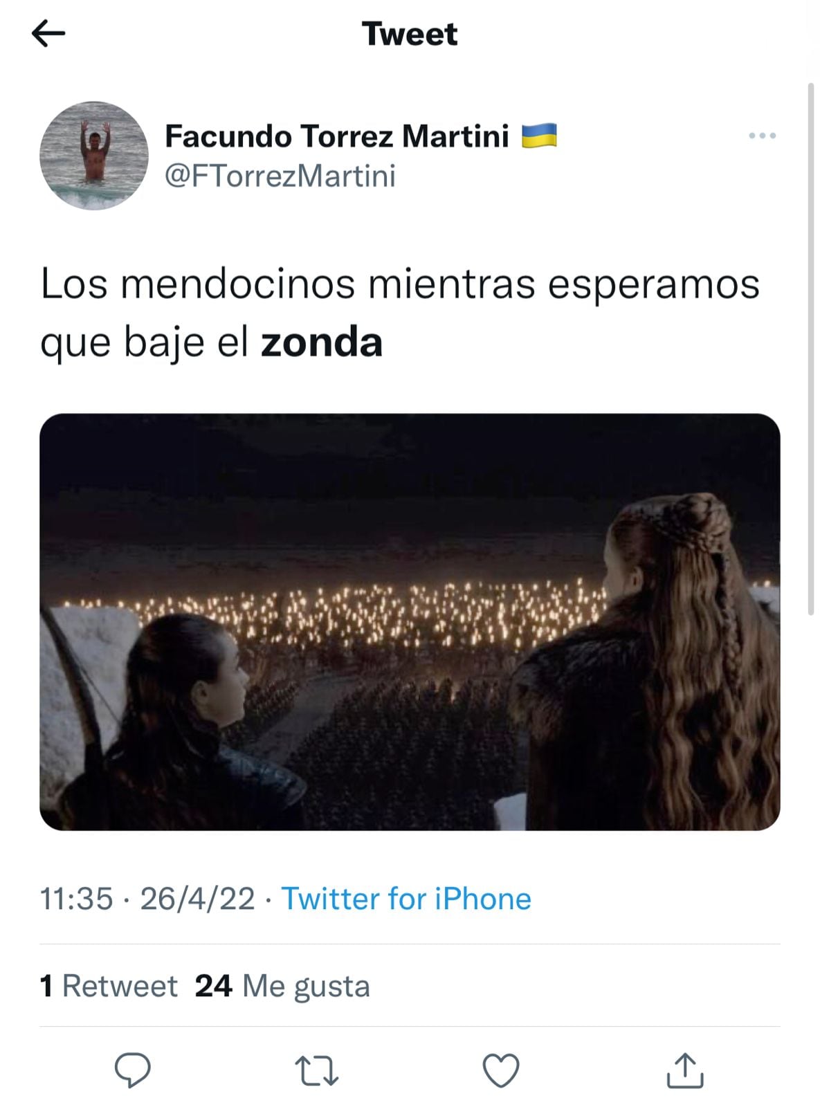 Los memes del viento Zonda que no bajó por la mañana en Mendoza.