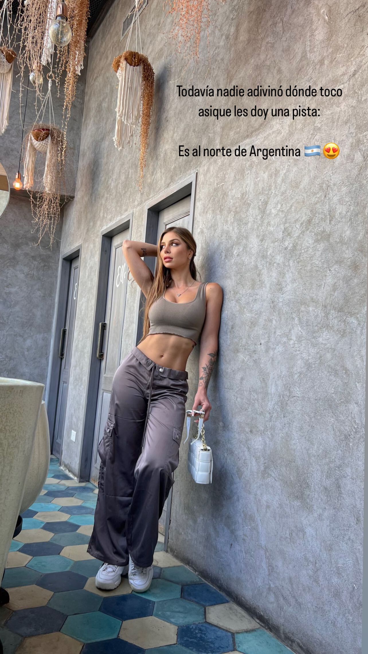 Romina Malaspina enamoró desde Tucumán.