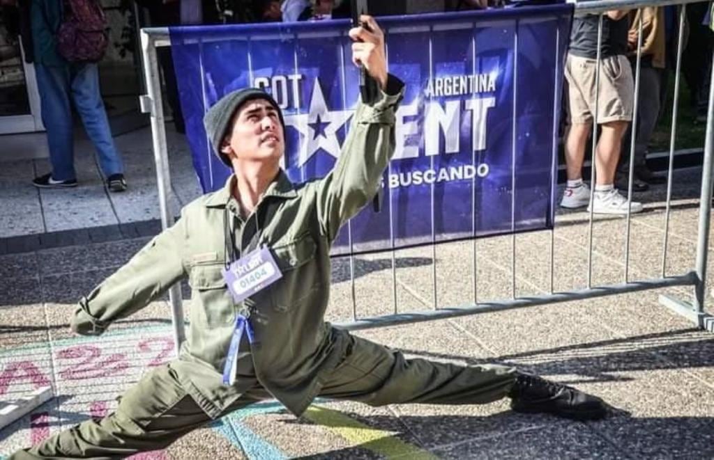 Emanuel Carrizo cumplió su sueño de participar en Got Talent.