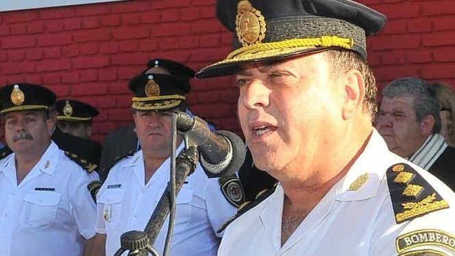 Desplazado. Gustavo Folli dejó de ser el jefe de Bomberos.