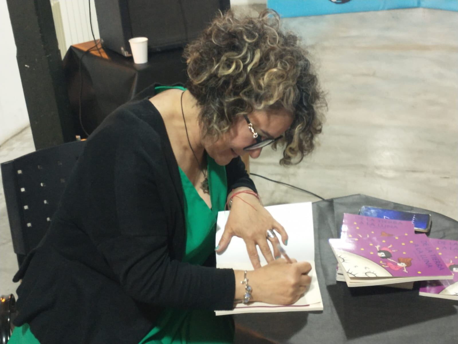 Evelina Soulé presentó su libro en la Feria de Editores