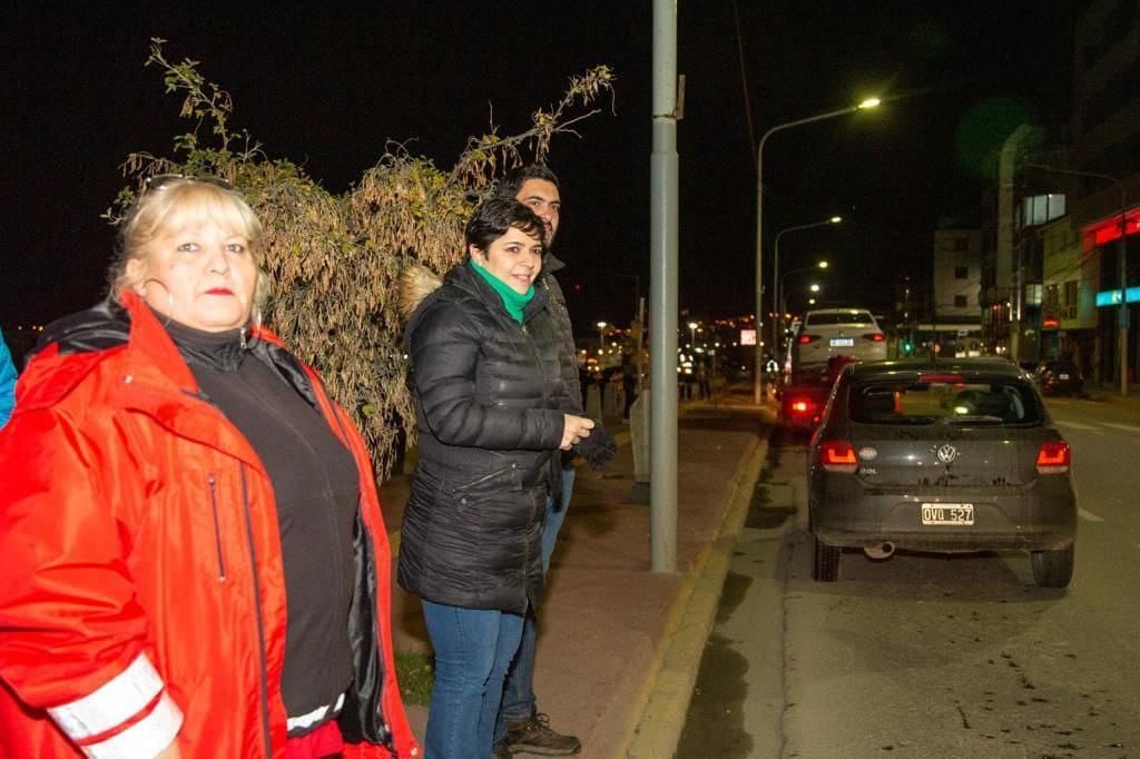 Yesica Garay indicó que en Ushuaia “se labraron infracciones y se incautaron vehículos por falta de documentación y alcoholemias positivas”.