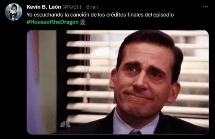 Reacción de Twitter por "House of the dragon".