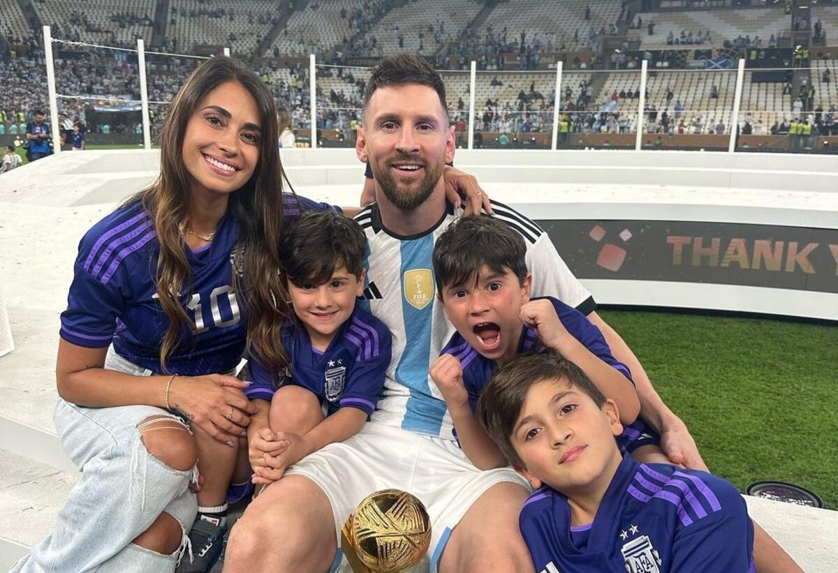 La Navidad de Lionel Messi: desde la foto familiar hasta el baile de Antonela Roccuzzo