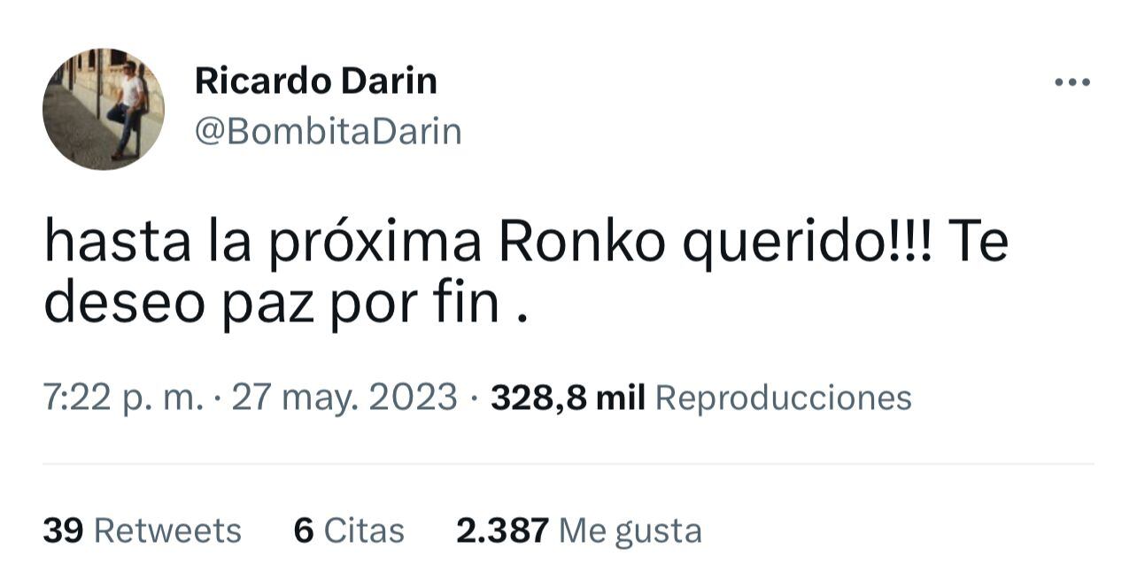 El triste mensaje de despedida de Ricardo Darín para su perro