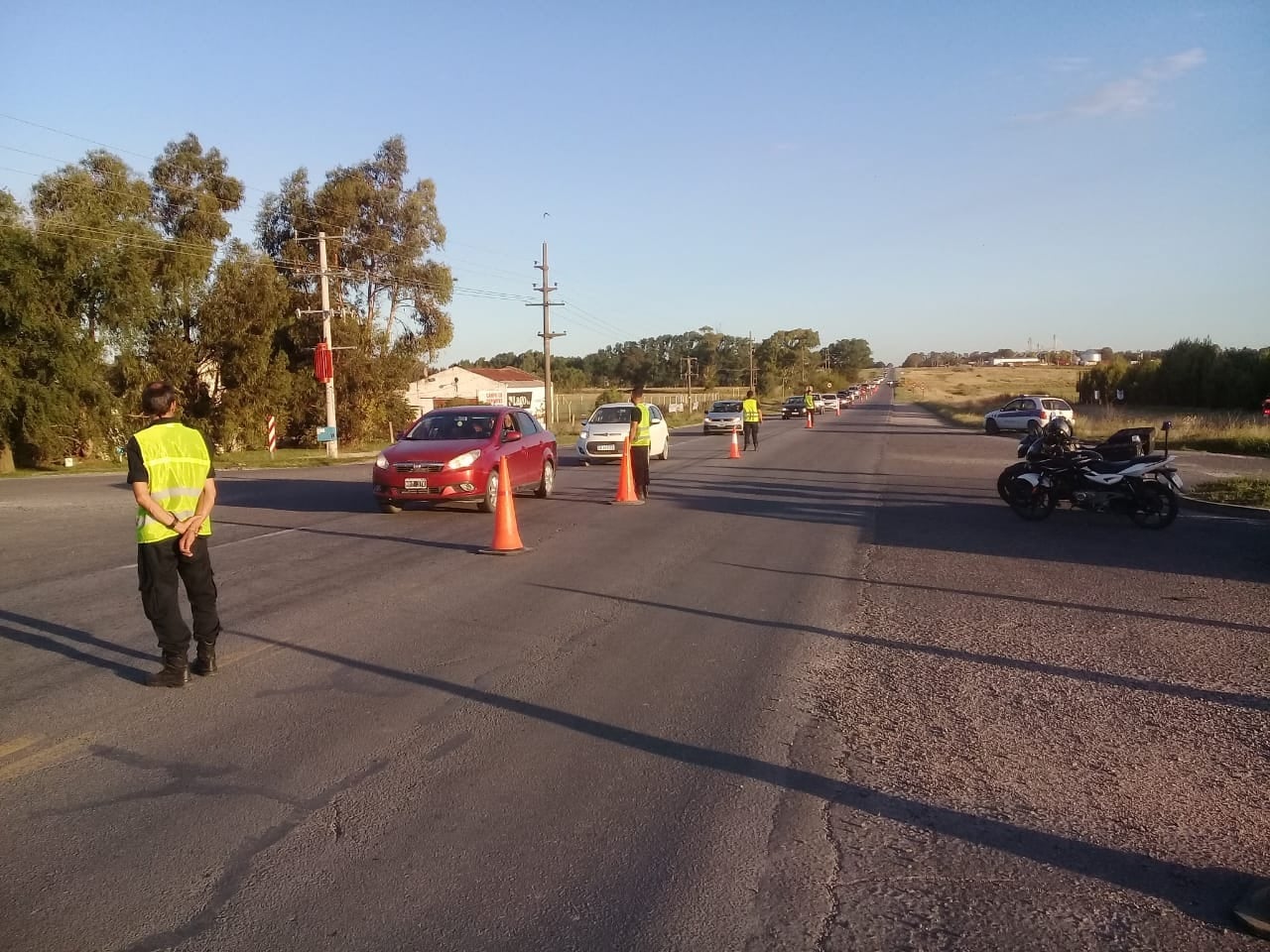 Tránsito de Tres Arroyos realizó controles sobre ruta 3 y 228