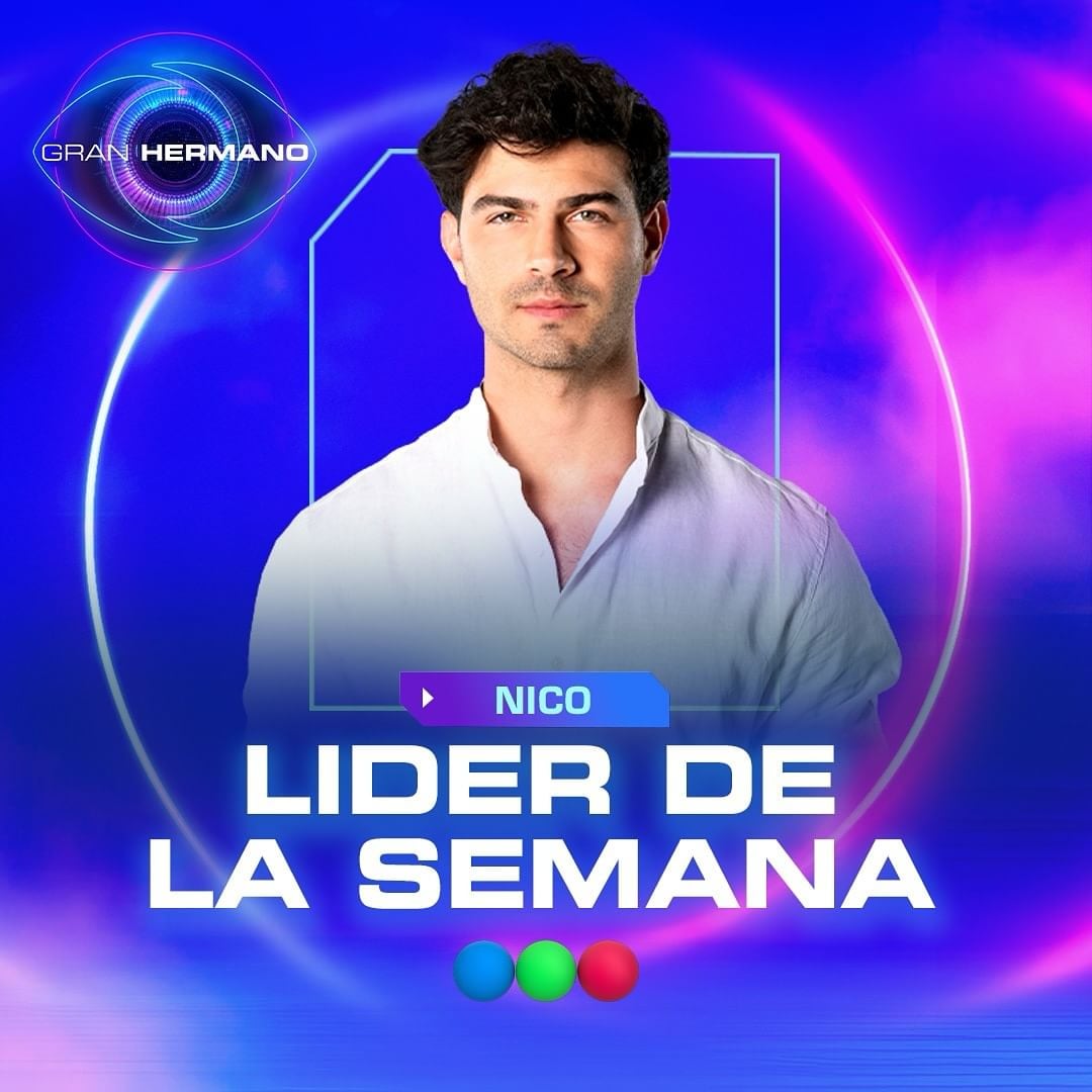 Nicolás, el nuevo líder de la semana en Gran Hermano 2024.