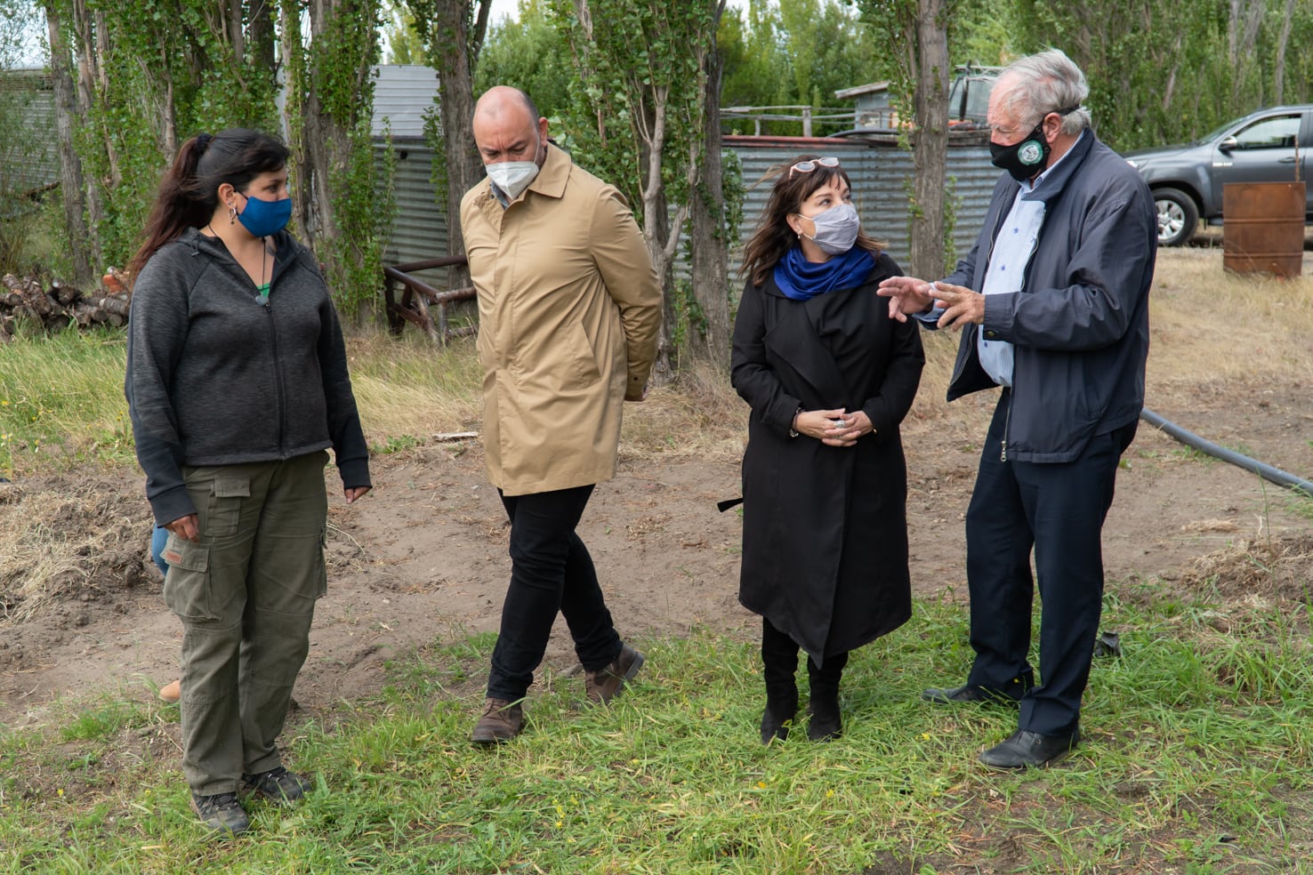 Autoridades provinciales recorrieron el predio donde se construirá el futuro polo tecnológico