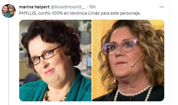 El hilo de @bloodmoonlit__ con los parecidos de The Office con actores y actrices argentinas.