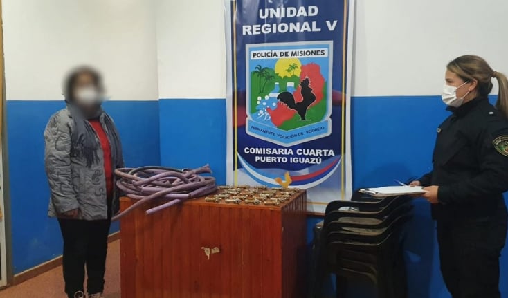 Efectivos policiales lograron recuperar elementos robados de un establecimiento escolar en Puerto Iguazú.