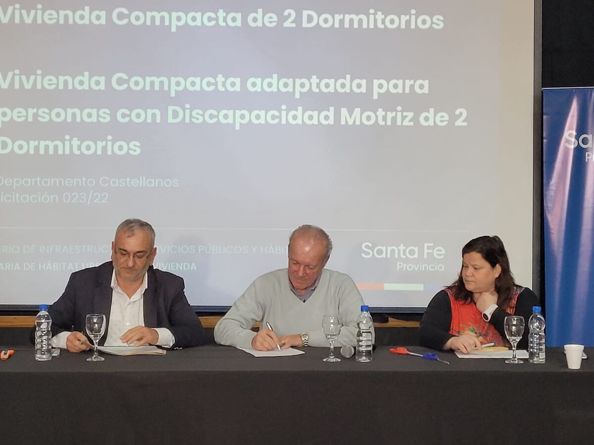 Se presentó una sola empresa para construir 42 casas en María Juana