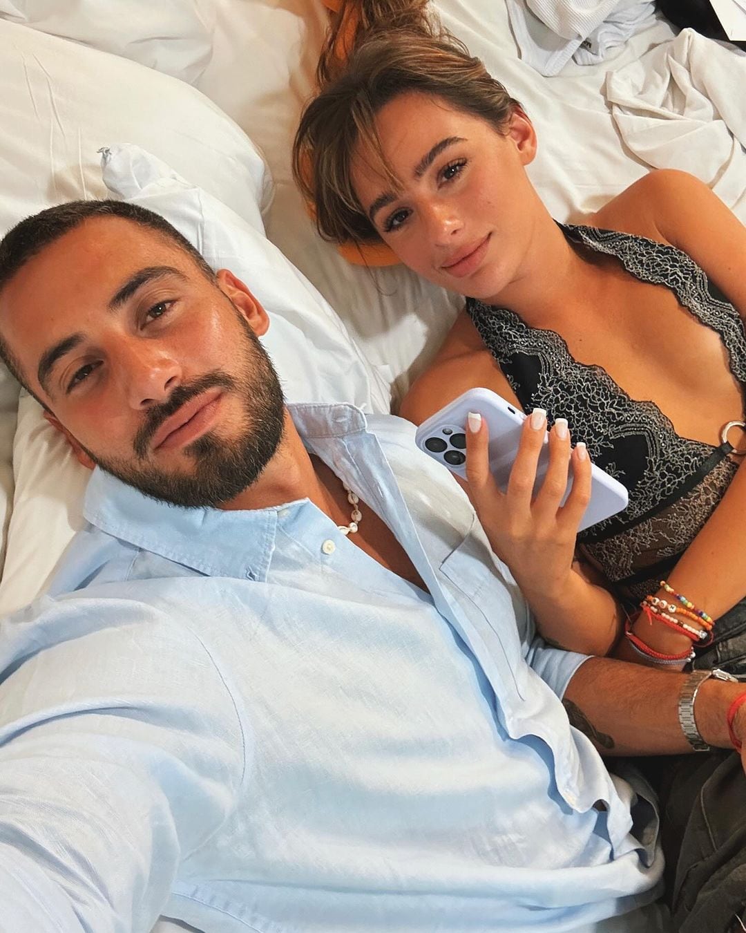 Nicolás Occhiato y Flor Jazmín Peña celebrarán su amor con una boda falsa