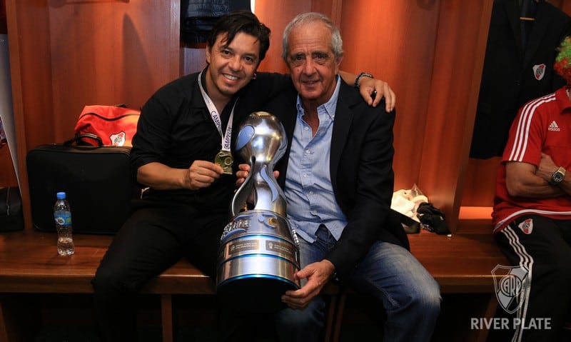 Marcelo Gallardo conquistó su primera Copa Argentina en 2016. Foto: River Plate