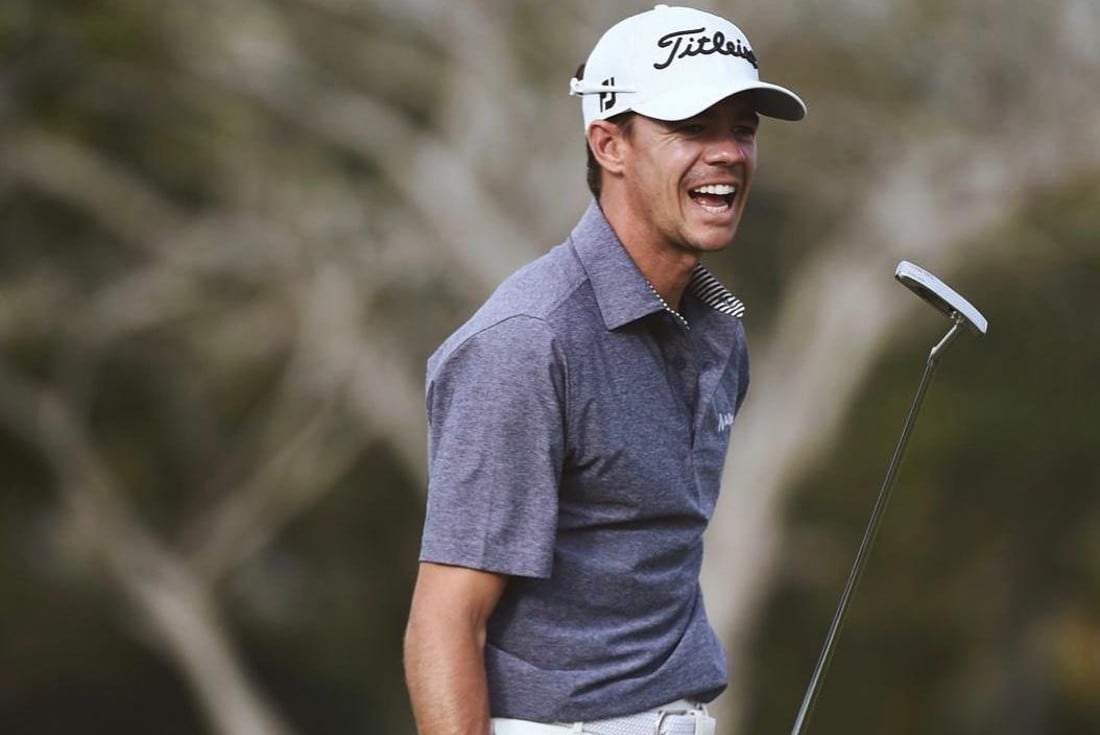 Jorge Fernández Valdés se coronó en el Abierto de la República Argentina y se clasificó al British open 2022. (Foto: @jorgefvgolf)