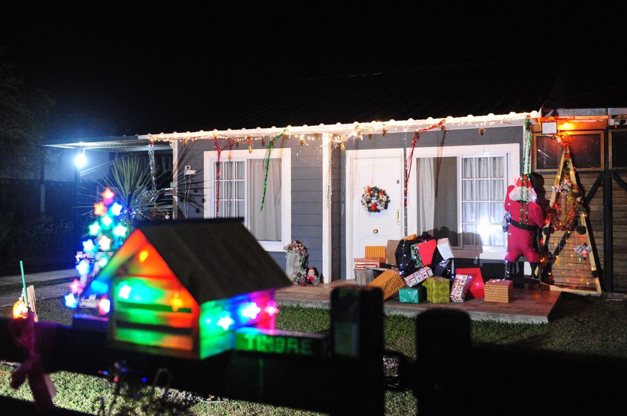 Concurso navideño en Pueblo Belgrano