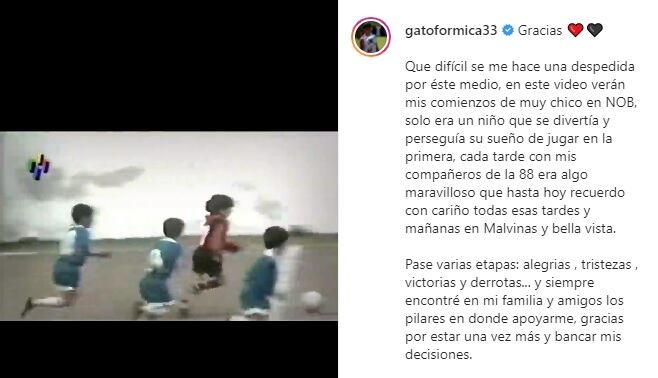 El "Gato" repasó sus inicios en Malvinas y también sus mejores momentos como profesional.