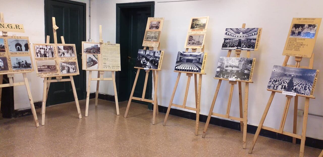 Muestra fotográfica histórica de Tres Arroyos en el Centro Cultural La Estación