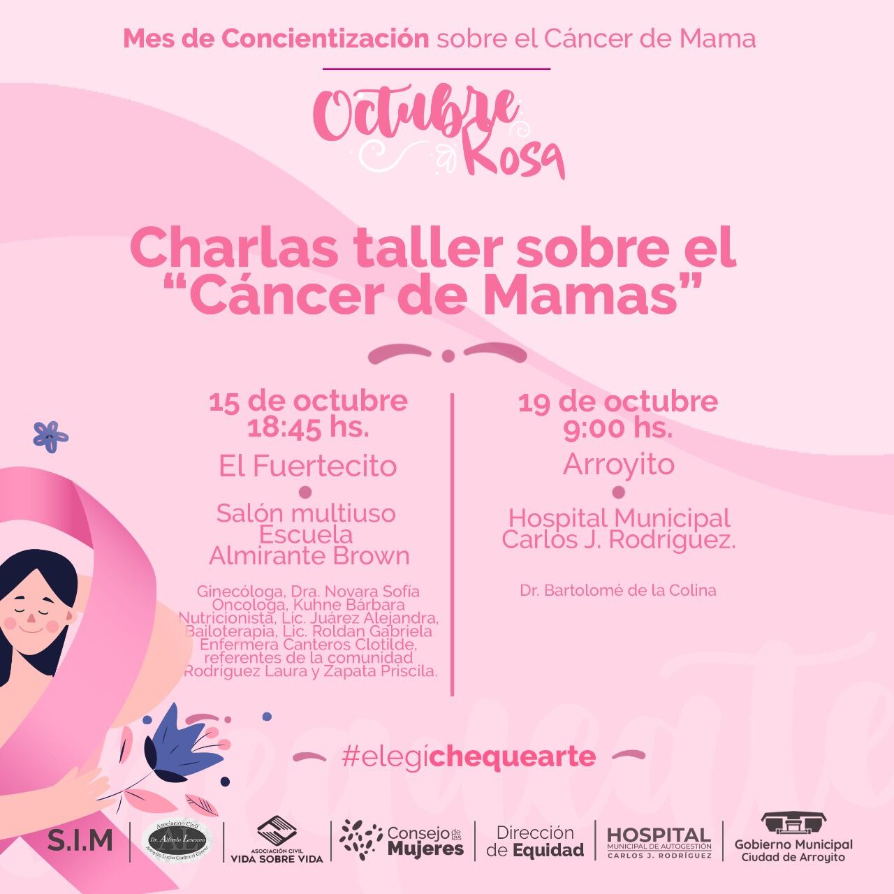 Charla sobre el cáncer de Mama Arroyito