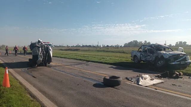 Tres autos colisionaron