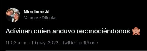 El hermano de Giuliana Lucoski informa las novedades sobre la salud de su hermana en Twitter. Foto: Twitter @LucoskiNicolas