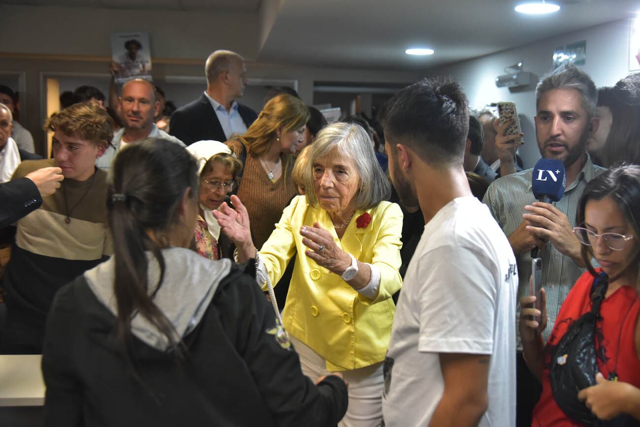 Momentos de la lectura de la sentencia por el crimen de Valentino Blas Correas. (Facundo Luque / La Voz)