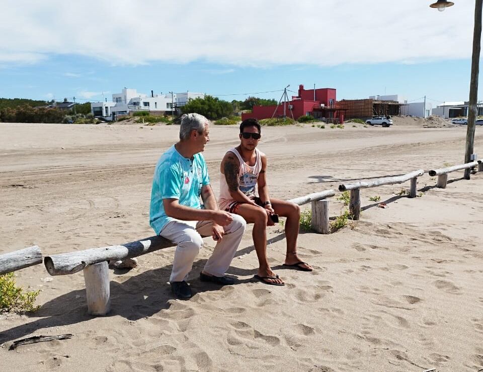 Balneario Orense, El director de Turismo Alejandro Trybuchowicz se reunió con Guardavidas de la localidad