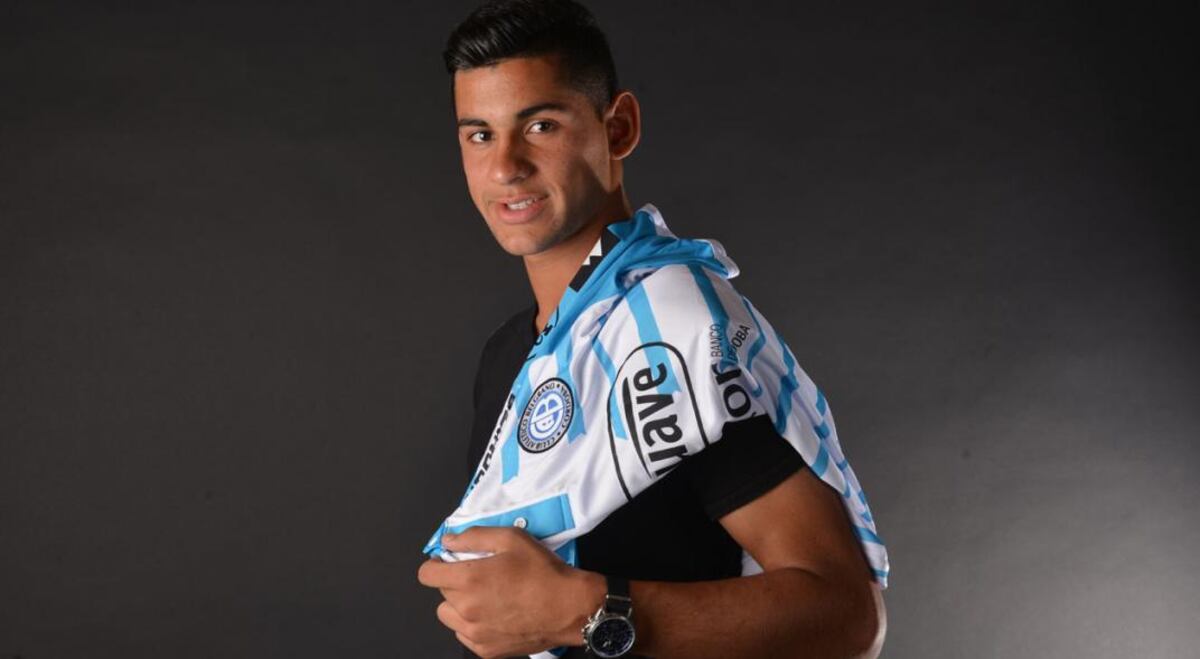 Cuti Romero visitó el predio de Belgrano: “Un placer recibir a un campeón del mundo”