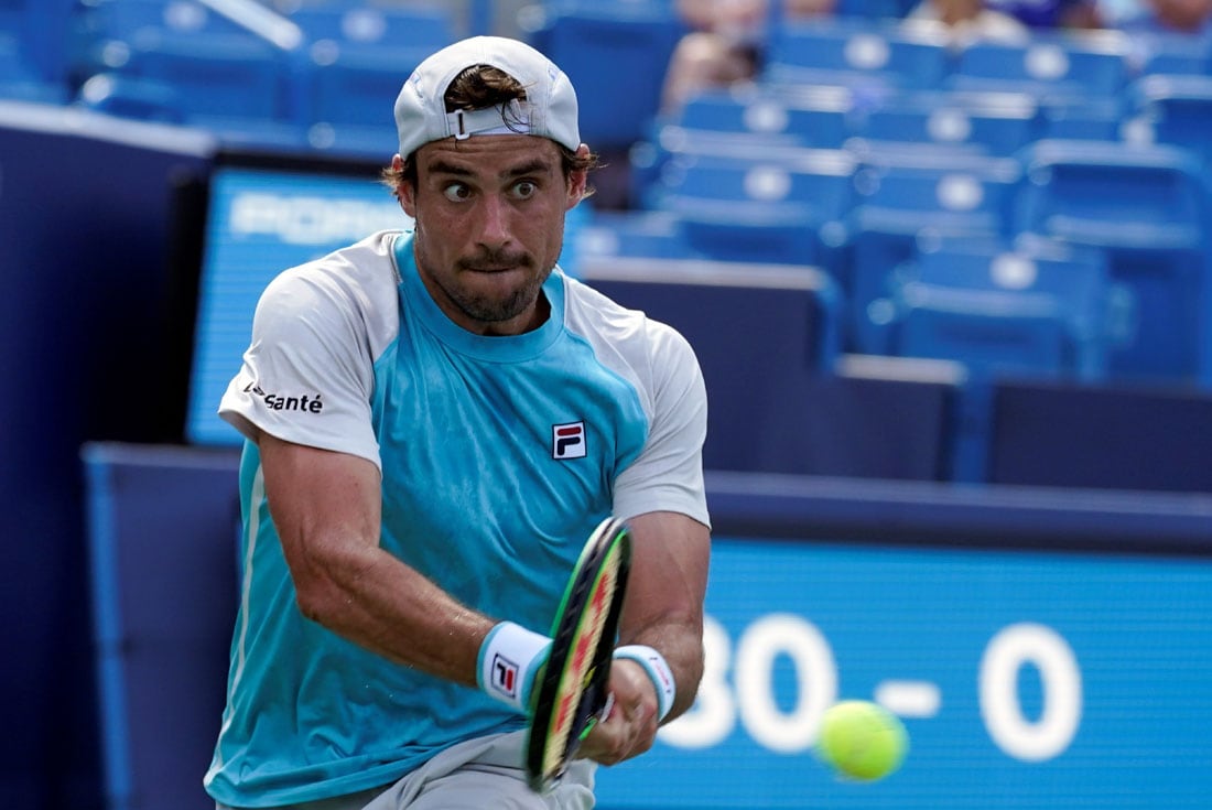 Guido Pella se medirá en US Open con Filip Krajinovic.