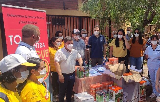 Vizzotti visita Iguazú para el lanzamiento de la campaña nacional contra el Dengue.