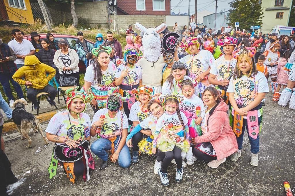 Gran nueva jornada de los “Carnavales barriales” en Ushuaia