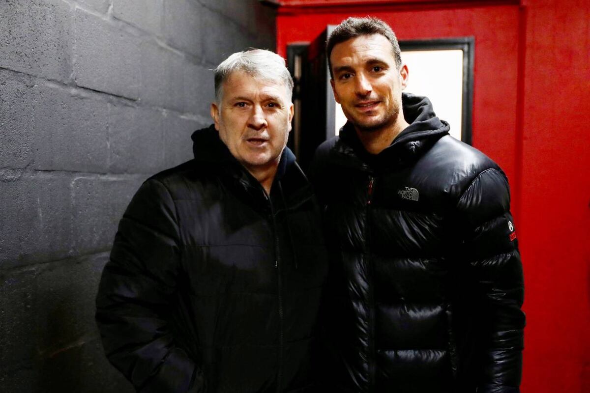 Reunión de selección en Newell’s: Lionel Scaloni charló con Gerardo Martino