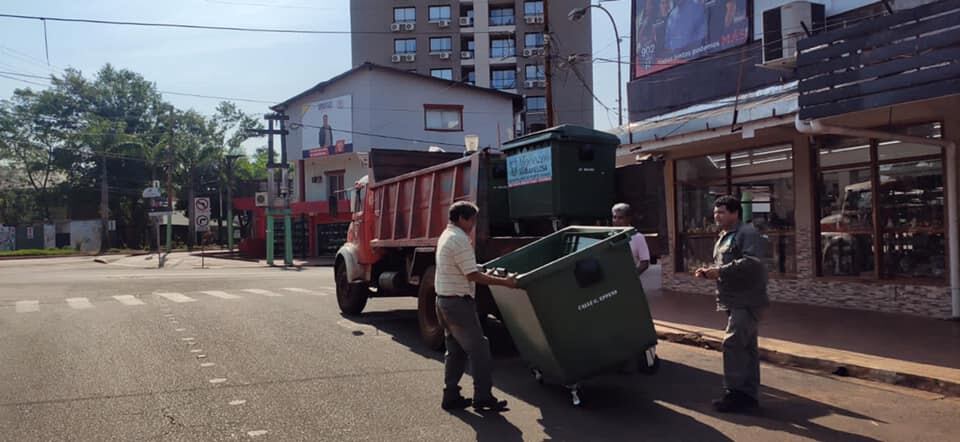 La ciudad de Puerto Iguazú contará con nuevos contenedores de residuos.