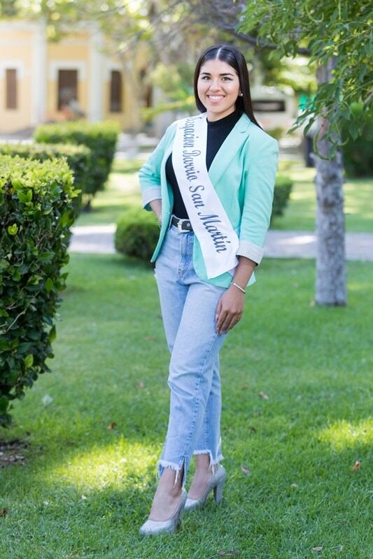 Martina López represente a los vecinos del barrio San Martín.