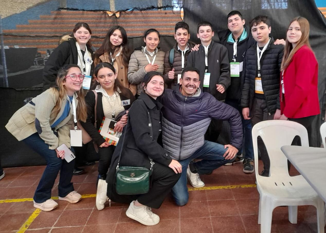 Los alumnos de la EESOPI 3128 "25 de Mayo" participaron del Modelo de la ONU en San Francisco.