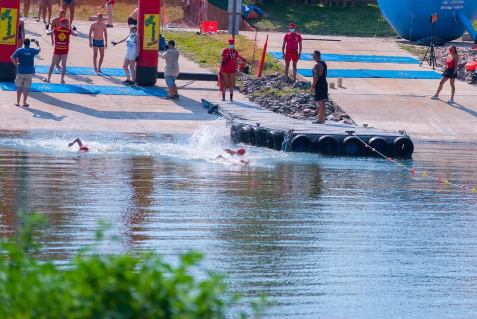 Maratón de Aguas Abiertas en Miramar de Ansenuza