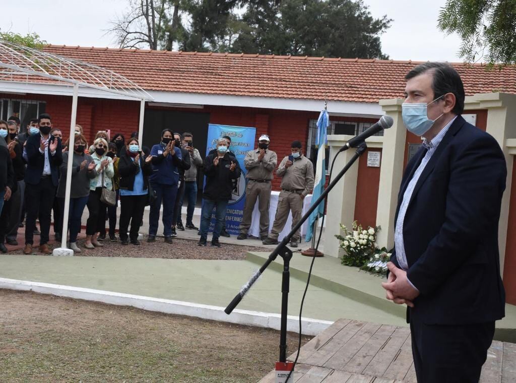 Homenajearon a los trabajadores de la salud.