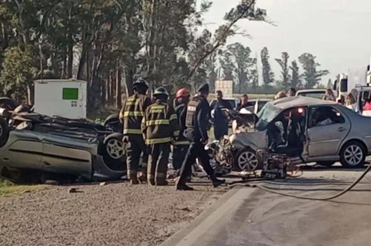 Dos muertos en un choque frontal en la ruta 34