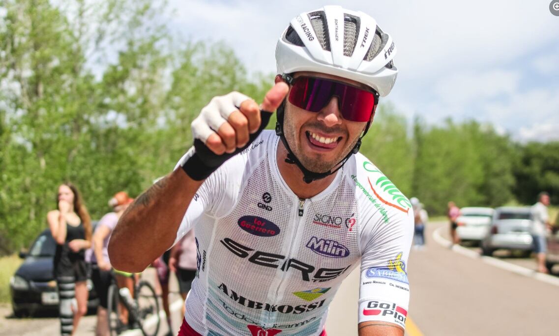 Campeonato Mendocino de Ruta: Nicolás Tivagani fue imparable en el GP Aserradero Bucci .