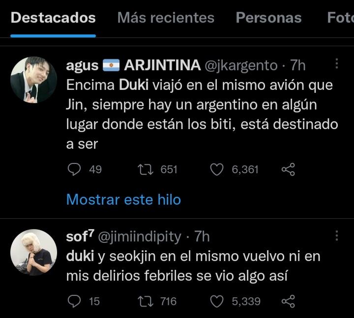 Insólito: Confundieron a Duki con Jin de BTS en su llegada a la Argentina