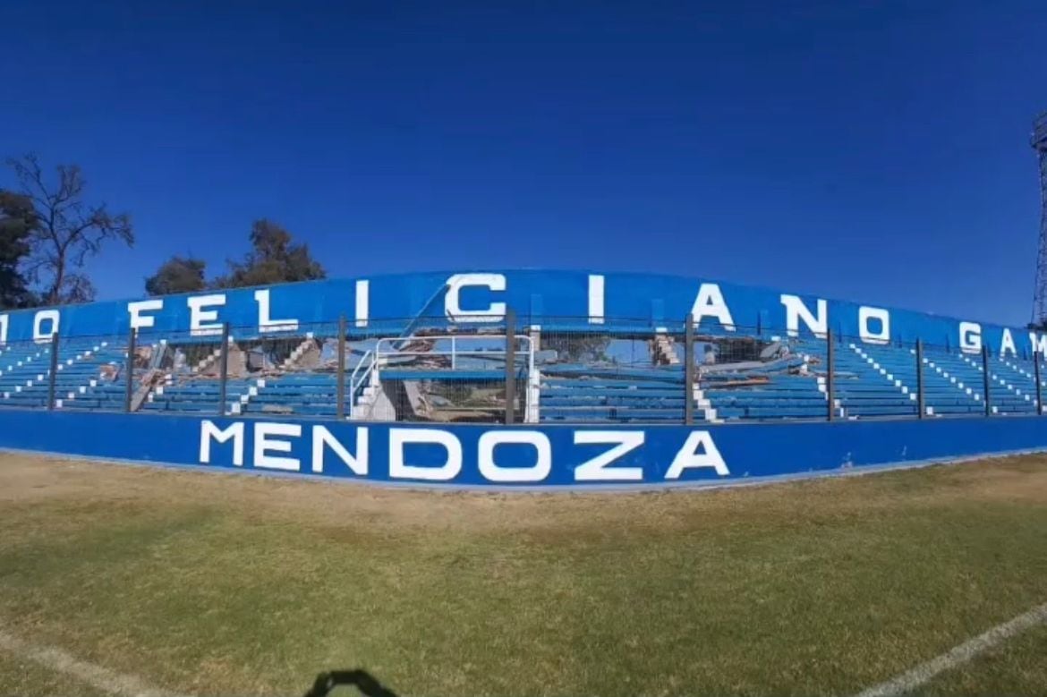 Comenzaron los trabajos para modernizar el estadio Feliciano Gambarte.