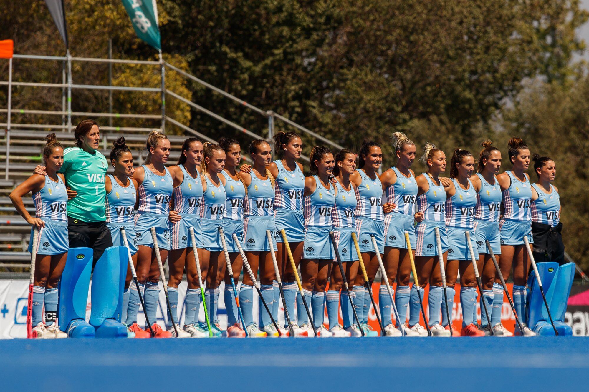 Delfina Thomé, de Las Leonas campeonas y con camino mundialista.