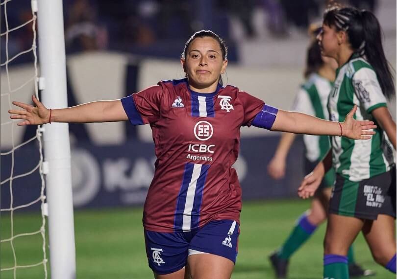 Eliana Capdevilla, referente y capitana de Talleres femenino (Prensa Talleres)