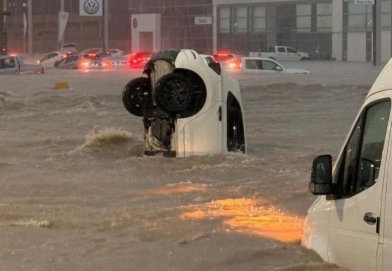 Bahía Blanca quedó bajo el bajo