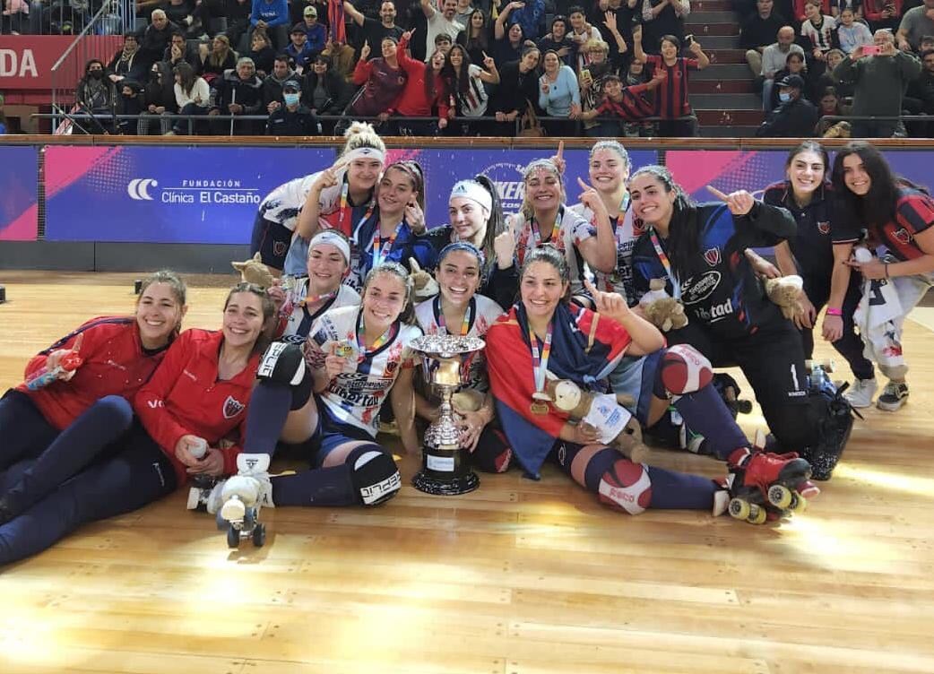 Las chicas de Andes Talleres se coronaron en el Primer Sudamericano de clubes, de Deportes sobre ruedas que se desarrolló en San Juan.