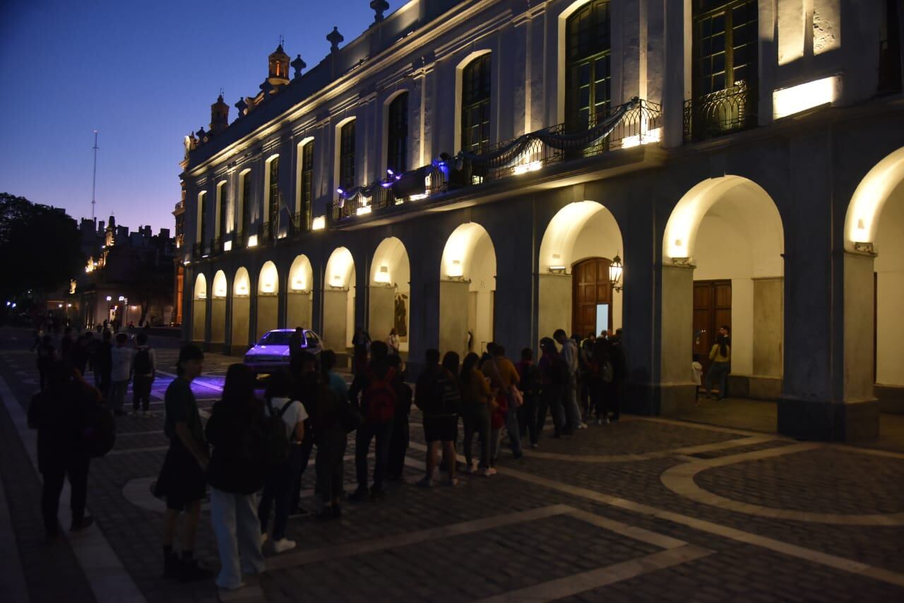 La Noche de los Museos en el Cabildo Histórico. (Facundo Luque)