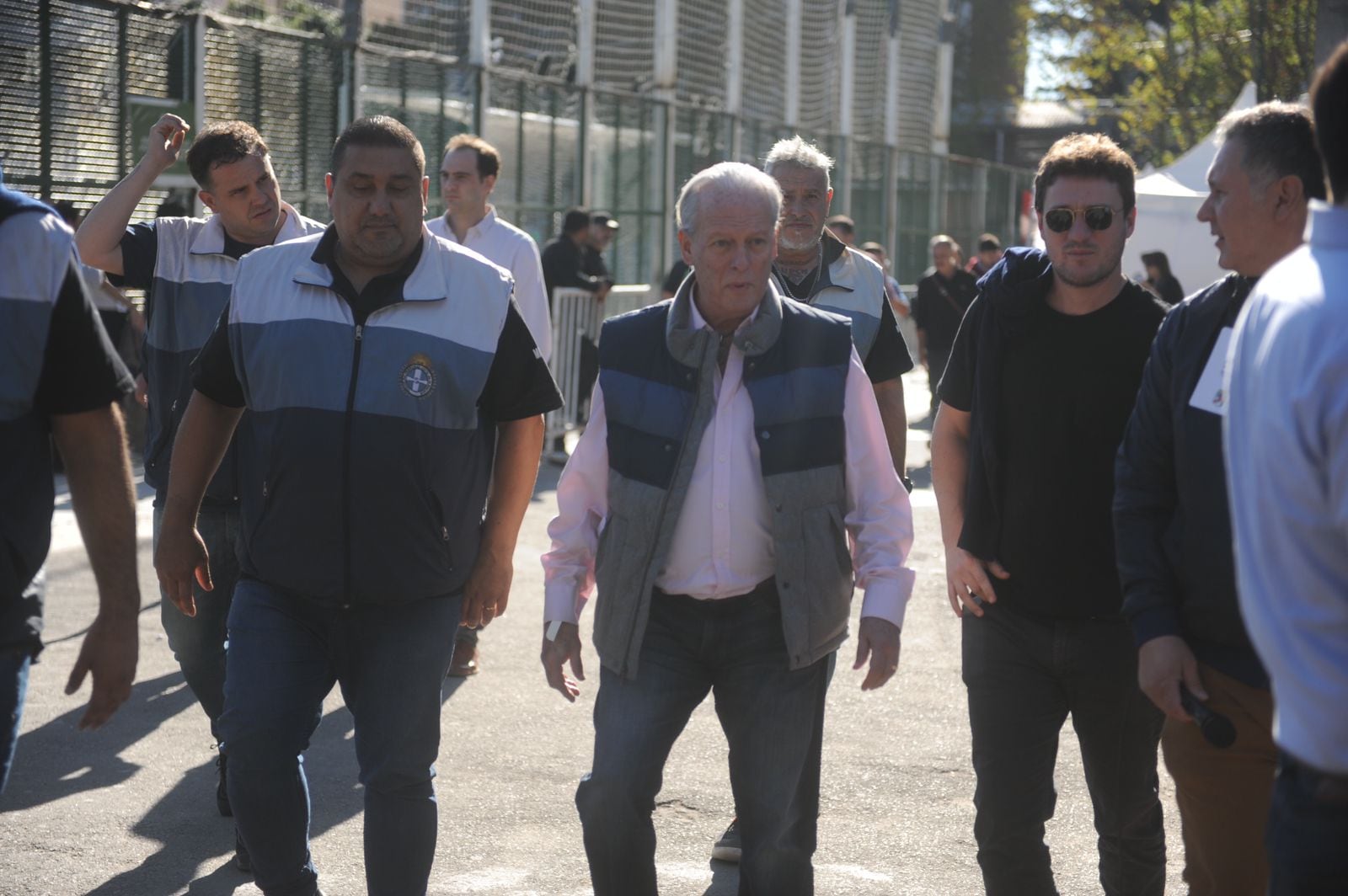 Los referentes del Partido Justicialista se reúnen en el microestadio de Ferro Carril Oeste - Foto Federico López Claro