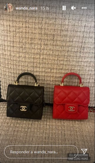 Las lujosas carteras que Mauro Icardi le regaló a sus hijas.