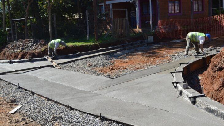 Posadas: continúan en ejecución las obras de desagües