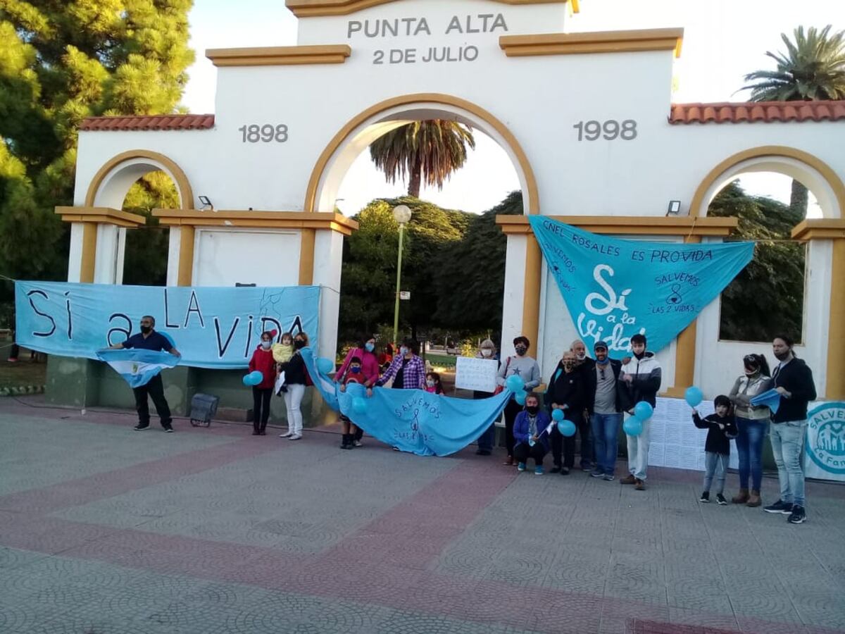 Se realizaron actividades por la vida en Punta Alta